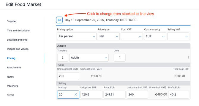 TripCreator day-by-day-price-line-toggle